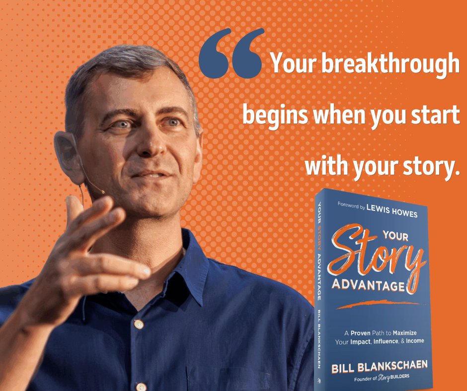 What Bill shares inside Your Story Advantage is the exact framework he’s used with A-list clients:
t.ly/jJ09w