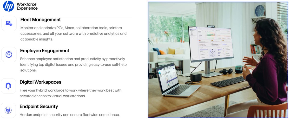 HPKennie's tweet image. The future of IT isn’t about firefighting — it’s about anticipation.

With @HP WXP, your IT team can catch issues before they impact employees, while giving those employees the digital experience they deserve.

#FleetManagement #EmployeeEngagement #EndpointSecurity #HPWXP