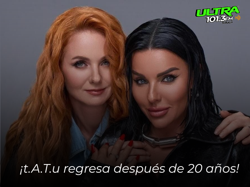 ¡Vuelven! El legendario dúo ruso #tATu, que definió a toda una generación, regresa a #México con dos shows imperdibles. Revive sus éxitos el 1 y 2 de diciembre de 2025 en La Maraka, Ciudad de México.