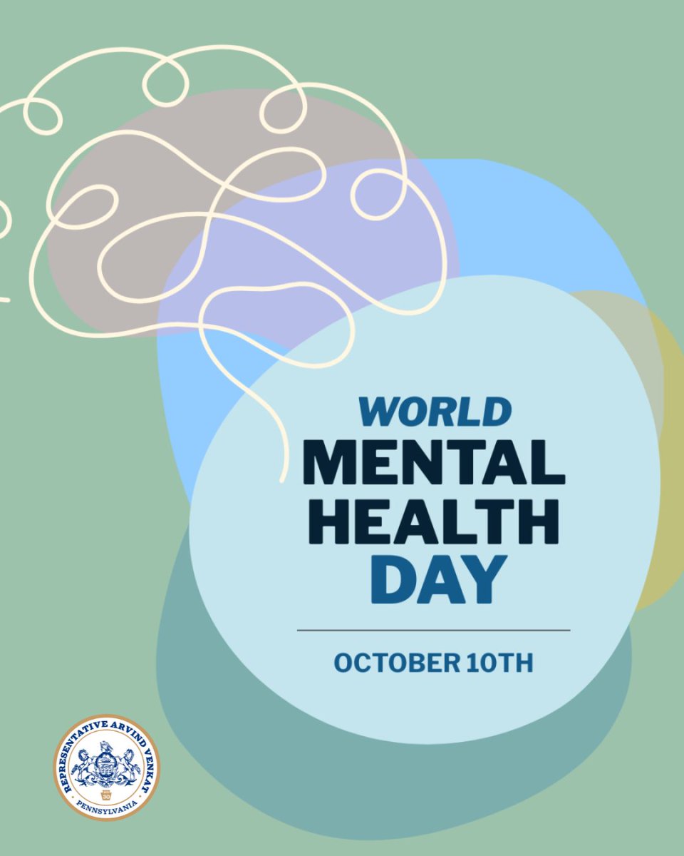 RepVenkat's tweet image. Today is World Mental Health Day. As a physician-legislator, I am focused on enacting and supporting policies that improve the mental health of all in our community and state. Please call 988 should you need help at any time.