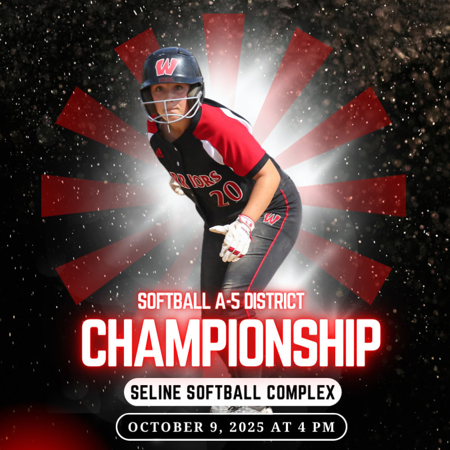 Come out and cheer us on today as we play for the A-5 Championship!!!

#WeAreWestside