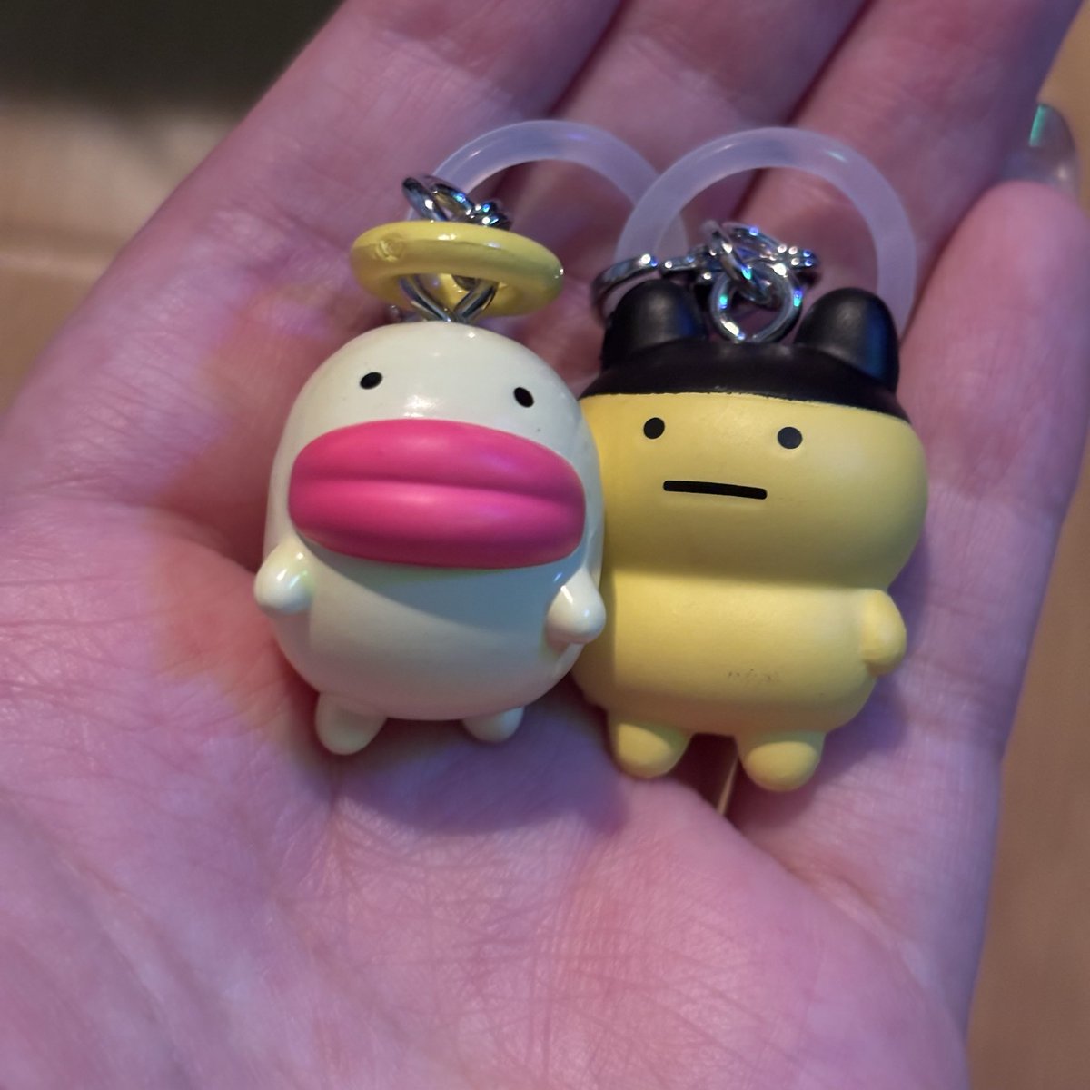 たらてんとあわよくばまめっちと思ったらどっちも出てくれた！！！近所のセブン全部回って最後の店舗に4つあった😭ありがとう😭
