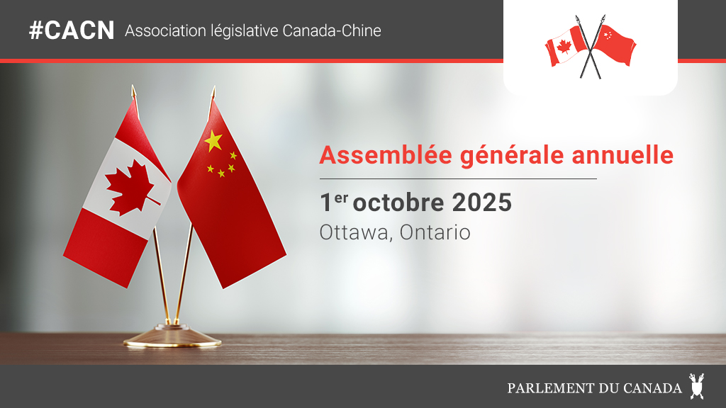 #CACN a tenu son assemblée générale annuelle et élu un comité exécutif. Le sénateur <a href="/gignacclement/">Hon. Clément Gignac, Sénateur et Économiste</a> poursuit son mandat à titre de coprésident pour le Sénat, tandis que la députée Zoé Royer a été élue coprésidente pour la Chambre des communes. Membres : ow.ly/K4Rk50X9m2L
