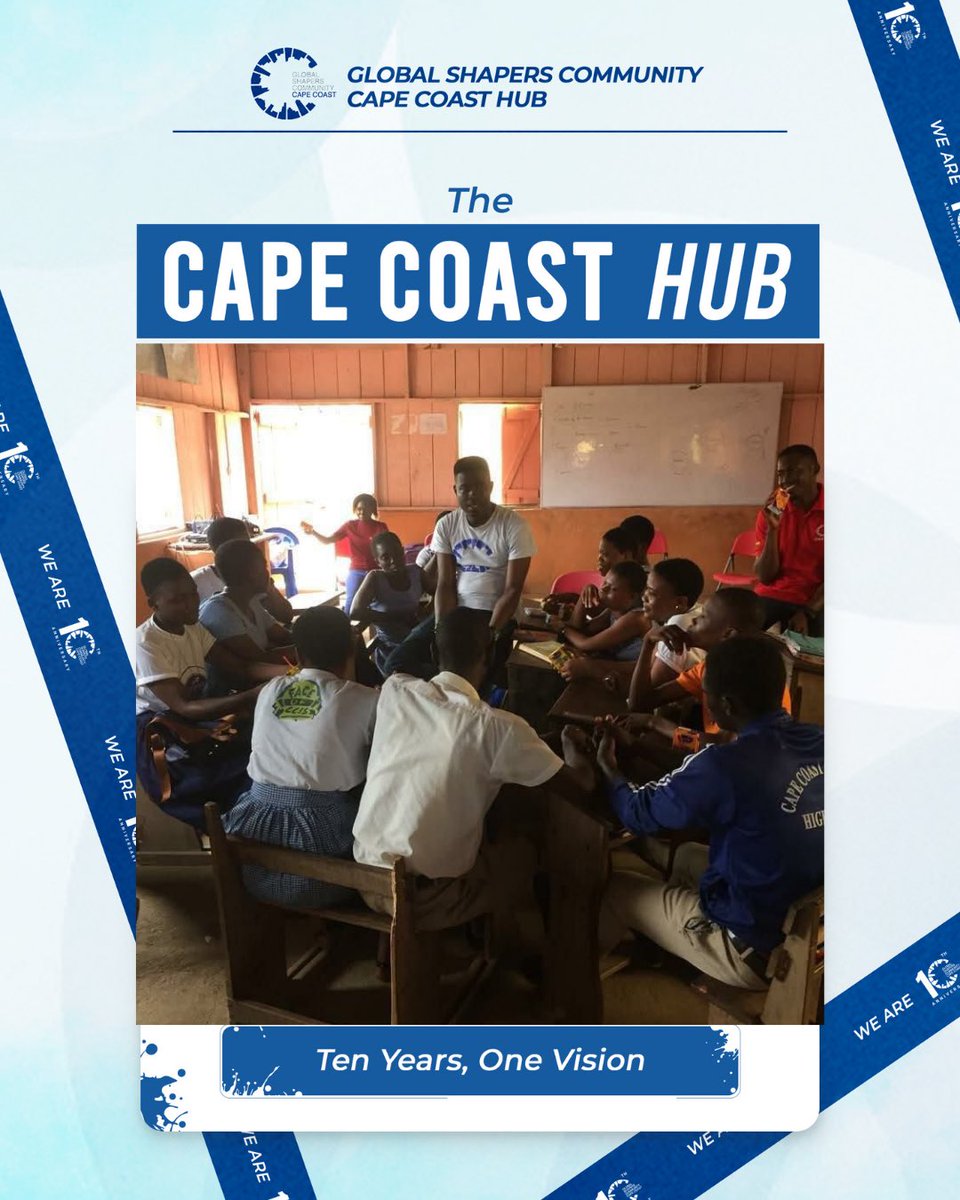 ccshapers's tweet photo. Ten Years, One Vision!
Telling the stories that shaped lives…

#TBT to 2018 at Cape Coast International School, where we engaged students in an educational session on career guidance and choosing future paths. https://t.co/jh79HuDahl