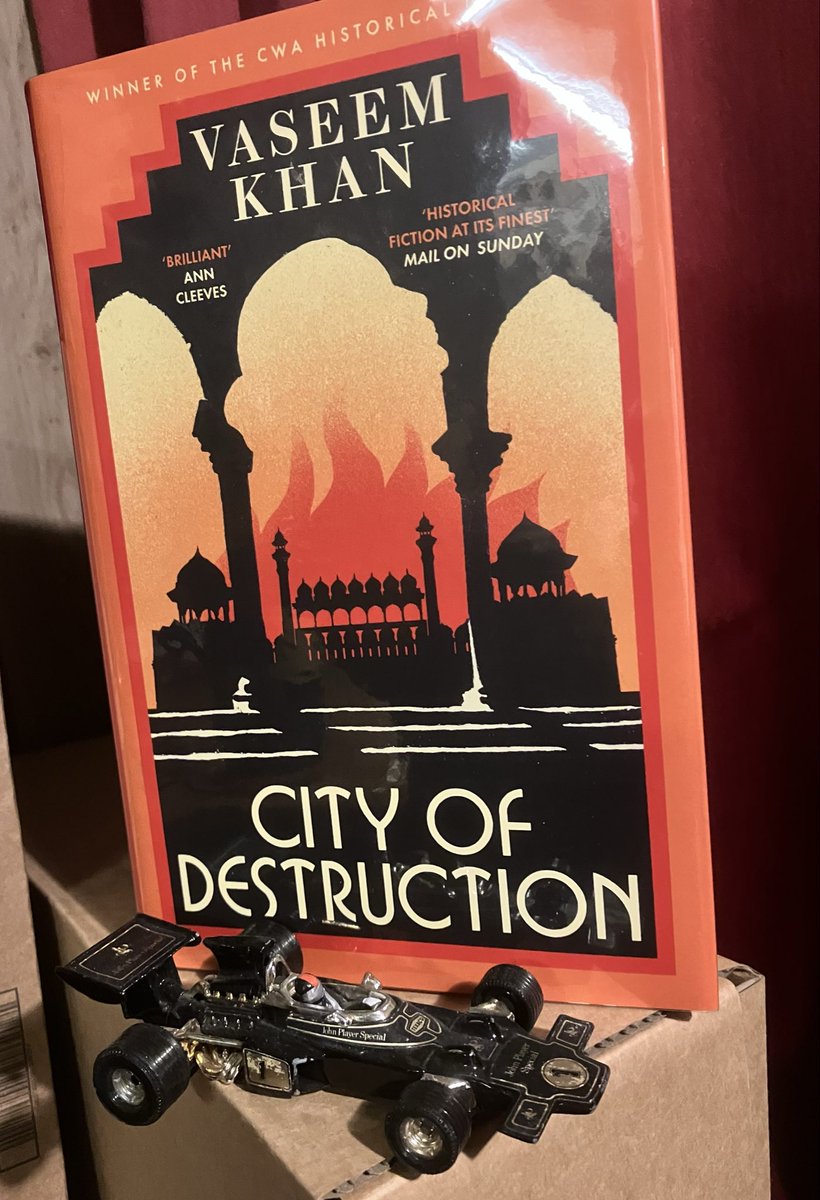 amwbooks's tweet image. Next up back to Malabar House, City of Destruction by Vaseem Khan @VaseemKhanUK