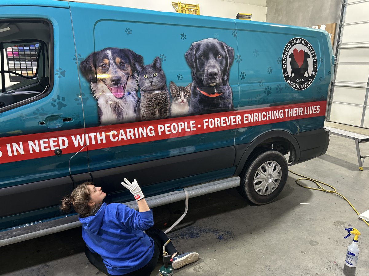 SkagitSignCo's tweet image. @SkagitSignCo designed a wrap for Camano Animal Shelter Association, turning their vehicle into a moving billboard that raises awareness for their nonprofit &amp;amp; the amazing work they do!

skagitsignco.com/vehicle-signage

#signs #wraps #skagitvalley #skagit #whatcom #snohomish #skagitsignco