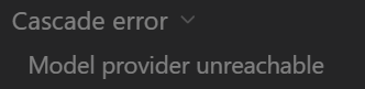 inversico's tweet photo. @windsurf I've received this at least 20 times today with all the models I've tried, what's happening? https://t.co/B1vVMHfWNK