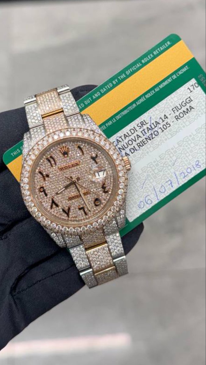 DiamondDealerD's tweet image. Rolex DateJust 41mm RoseGold All Original Custom Natural VS Diamond #Bustdown Comes With 2022 Card $16,500 

“DFine Unlimited” 
Boca Raton, Florida 
🌴🕰️🌴