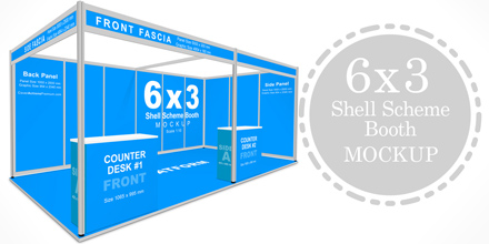 Hazran2's tweet image. 6x3 Shell Scheme Booth Mockup
coveractionspremium.com/trade-show-exh…
#PhotoshopMockup #GraphicDesign