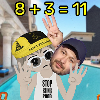 8+3 = 11
DVBboChxACsKei8rXGygyNgvPV3yeAeBSFgTJzndpump