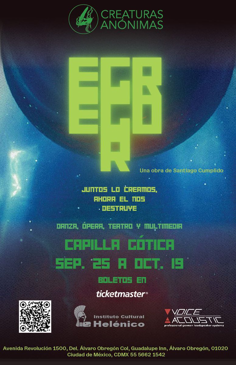 🚨🚨🚨🚨🚨 seguidores andan por ahí?
Tenemos regalos dobles para #Egregor este viernes 10 de octubre Capilla Gotica 8 pm

Da rtw y menciona tu nombre completo, los ganadores serán elegidos al azar
Disfruta