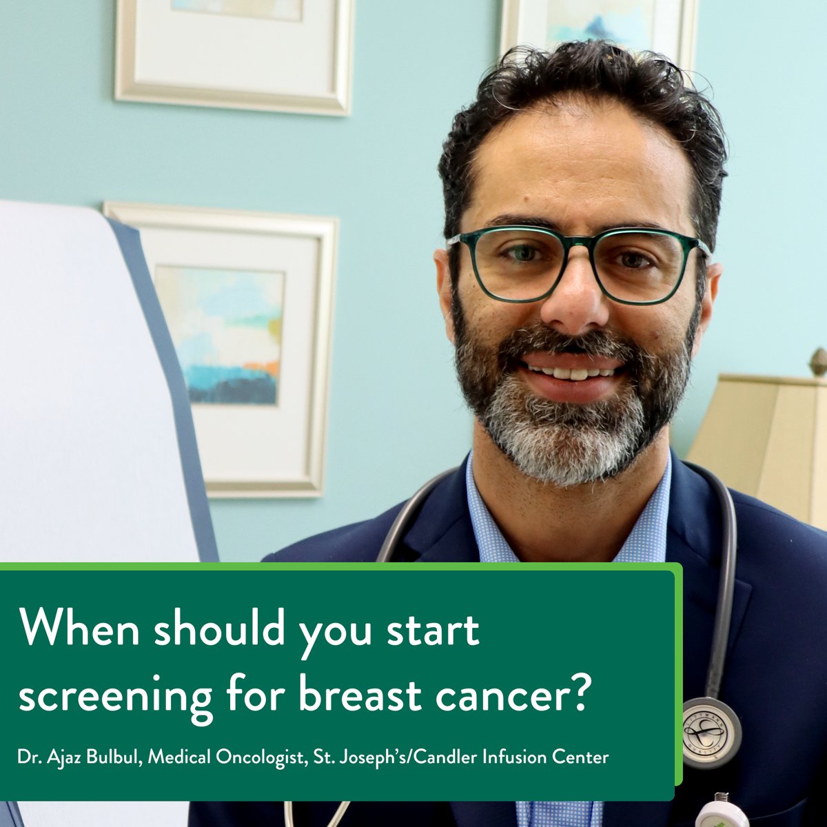 There’s been a back and forth over the years between societies, physicians and researchers as to when women should start their annual #mammogram. Is it at 40 or 45 or 50? Or, if #cancer rates are going up in younger women, should you start sooner? sjchs.org/resource-hub/b…