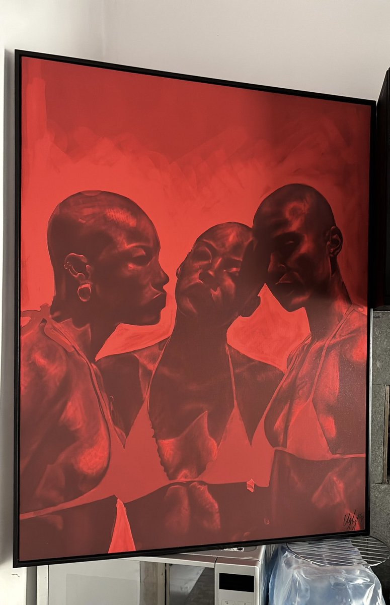 new painting 🖌️

‘A Bald Statement’ (reimagined)