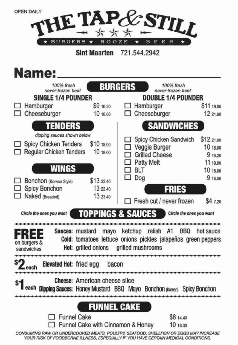 The Tap & Still Caribbean tweet media