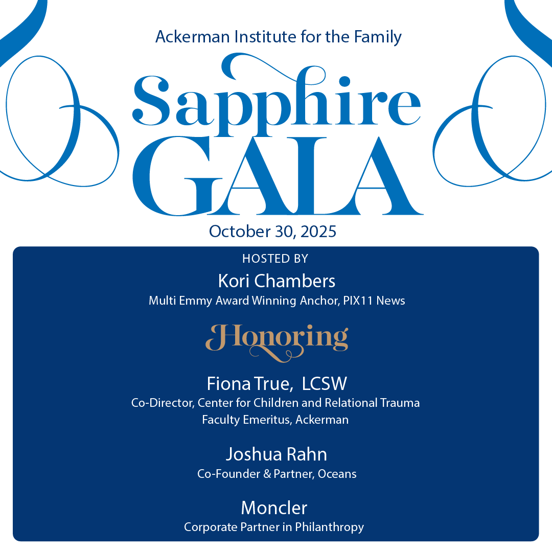 💎 Just 3 weeks until our 65th Anniversary Sapphire Gala! On October 30, we’ll gather to honor Ackerman’s 65 years of strengthening families and transforming lives.

Will you be there to celebrate this milestone with us? 💙

🔗 Details &amp; support: ackerman.org/2025gala