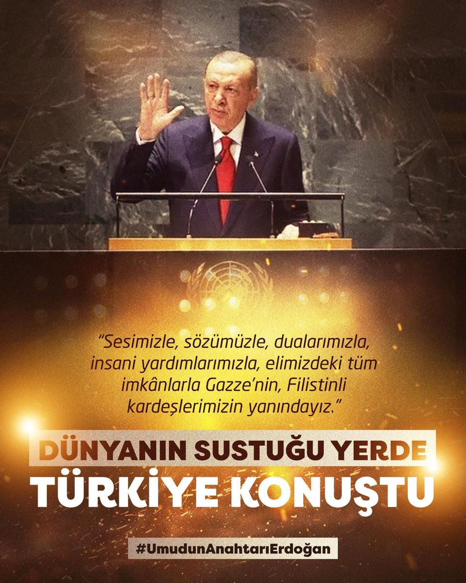 Küresel Barışın Teminatı, #UmudunAnahtarıErdoğan🇹🇷