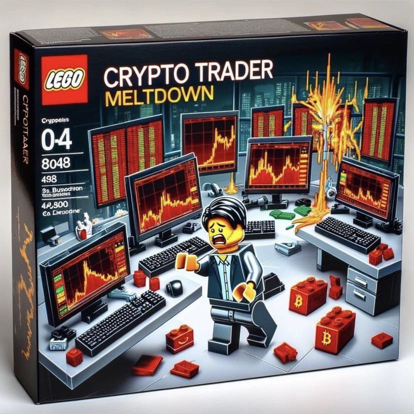 Real life rendering of trading on Pulsechain currently (Lego Edition™️) 🔥😂
