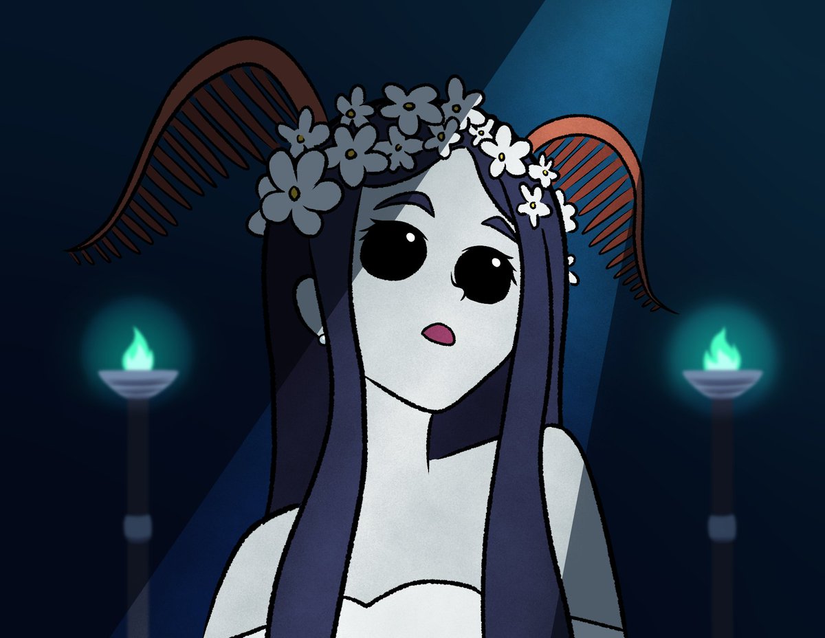 lamiettober 7+8: The altar + moth 🕯️🦋