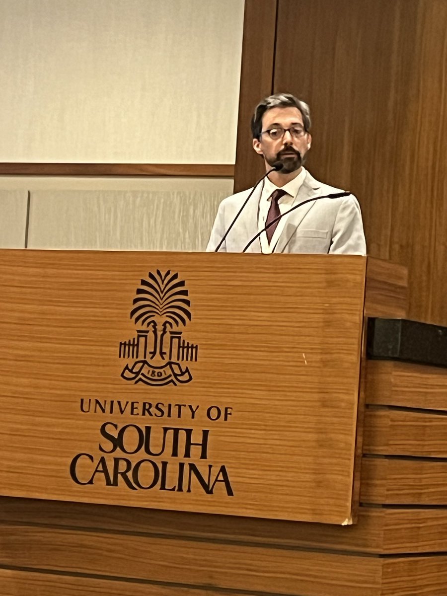 twilson_tpp's tweet image. Honored to be present to listen to Dr. Leo Bonilha of @UofSC @USCBrainHealth as keynote today for the Aging &amp;amp; Alzheimer’s Symposium! His dedication to #BrainHealth &amp;amp; the citizens of SC is inspiring! His work as a research is only surpassed by his work as a neurologist! 💜💜💜