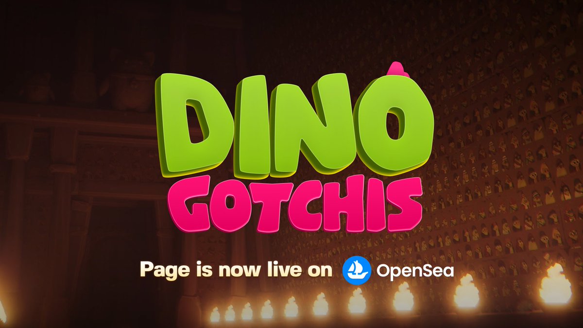 sleepagotchi's tweet image. The OpenSea page is live 🦖
You can now check if your wallet's whitelisted for the Dino Gotchis mint
Some lists are up, more soon. Manifest accordingly
🔗opensea.io/collection/din…