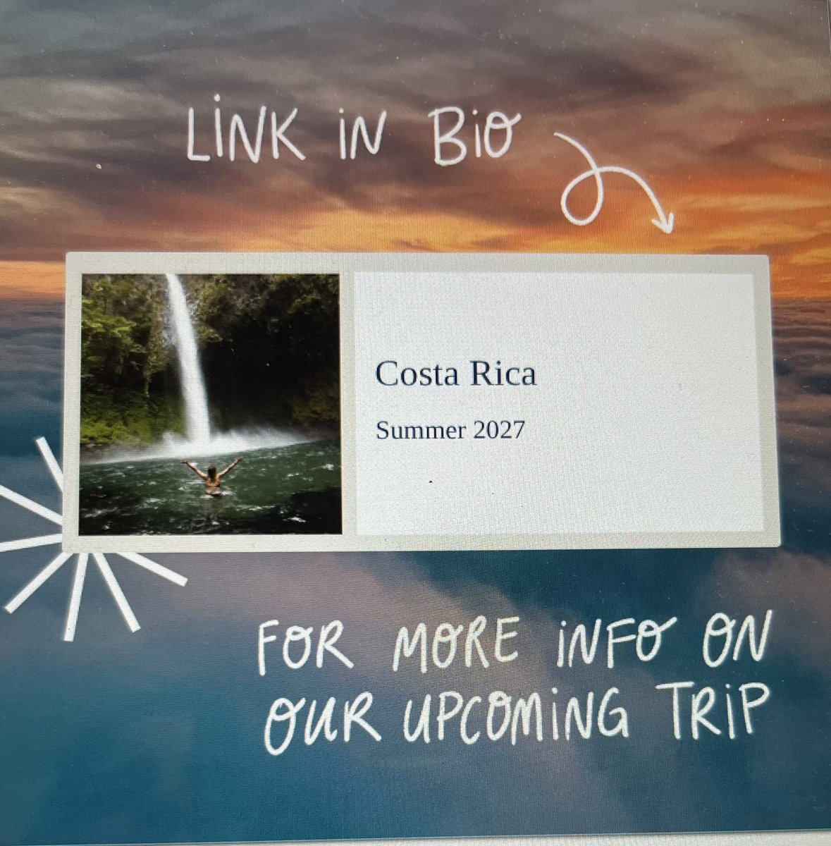 LaraMulet's tweet photo. Costa Rica 🇨🇷 🐟 🌊 🌳 @mooremustangs https://t.co/wBPvkQFqVT
