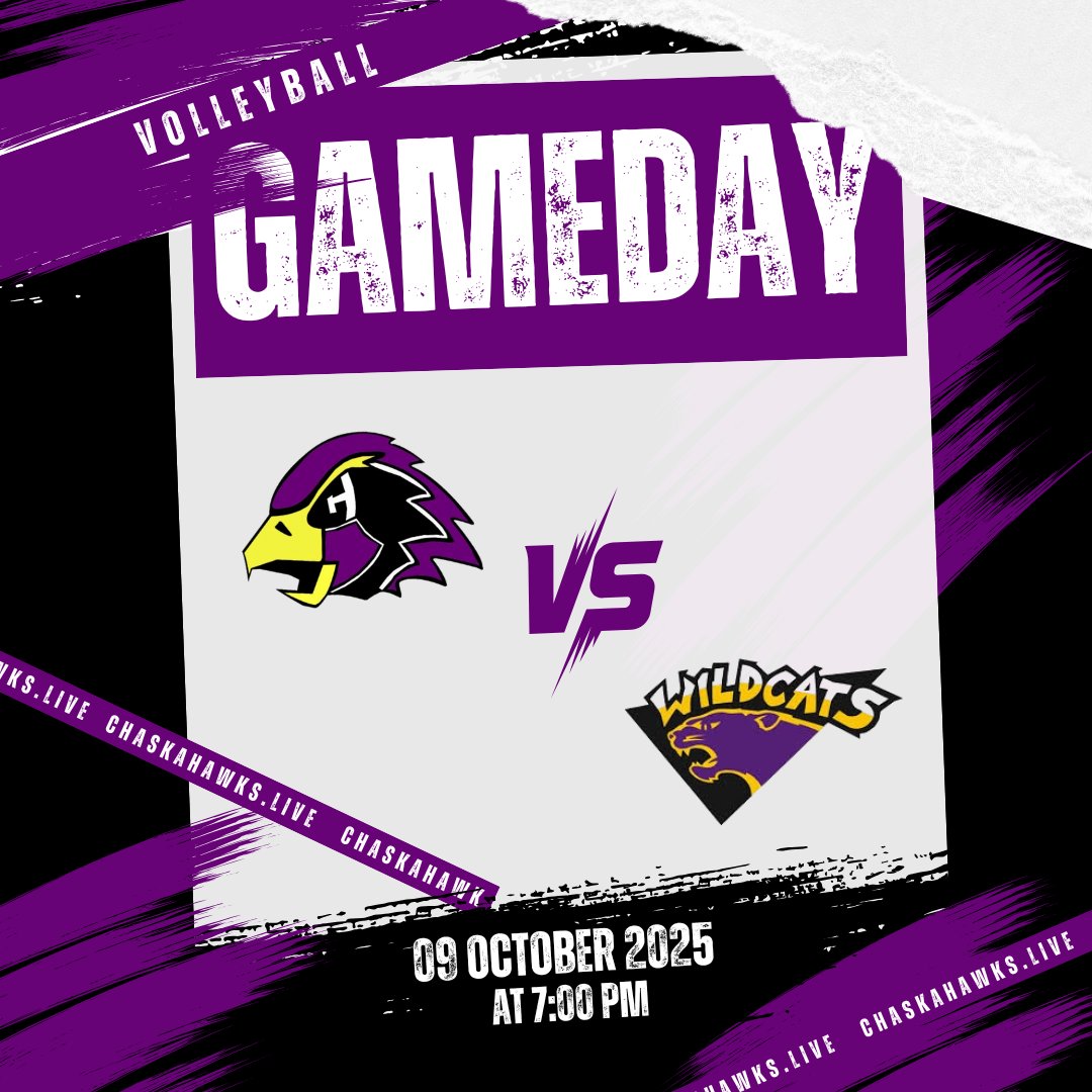 🏐 <a href="/Chaska_vb/">Chaska Volleyball</a> vs <a href="/WaconiaVball/">Waconia Volleyball</a> • Volleyball at 7pm at Chaska HS! Watch it live!
🎥 chaskahawks.live

#ChaskaHawks #WaconiaWildcats #Volleyball #GameDay #MinnesotaSports