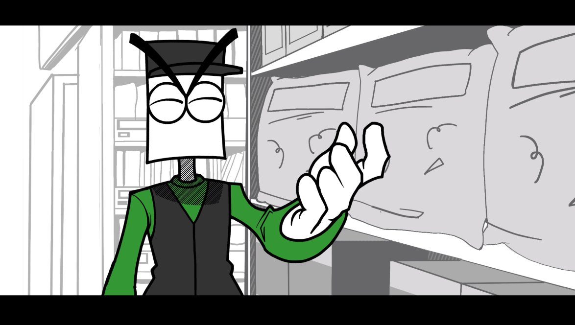 BAnims_the2nd's tweet image. Introducing one of the other main characters, Rude#2!  Unlike Rude#1, He tries his best to control his anger. But when provoked enough, he can have an explosive rage. Y&apos;all can witness his outbursts when the #RUDEAWAKENINGSEREIS pilot releases over at @ItsTeamHorizon 🗯️💢🟩