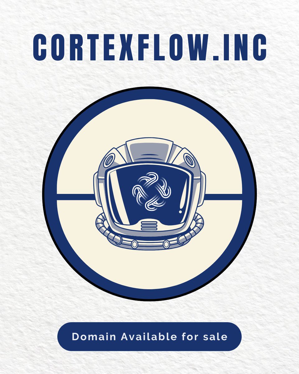 incdomaindealer's tweet image. Cortexflow.inc is now available!

Click here: my.inc/marketplace

#CortexflowInc #AIInnovation #AutomationTech #MachineLearning #SmartSolutions #TechStartups #DataDriven #ArtificialIntelligence #FutureOfTech #DigitalTransformation #StartupWorld #BusinessInnovation