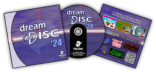 TheDCJunkyard's tweet photo. The Dream Disc ‘24 Dreamcast Game Jam was an absolute blast. Now you can own the official demo disc, featuring the top 10 jam entries. Just pay postage! 💿

Oh, and Dream Disc ‘25 is officially happening! 🥳

More info: https://t.co/Ie9gpvKahD https://t.co/XBqBNyOnzH
