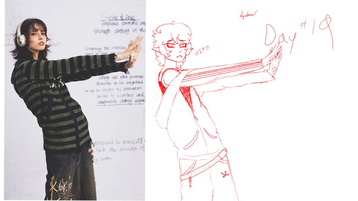 squibimi's tweet photo. Tried going of a reference photo. Still got some work to do on the sketch but so far so good! https://t.co/iyn6lgV2hB