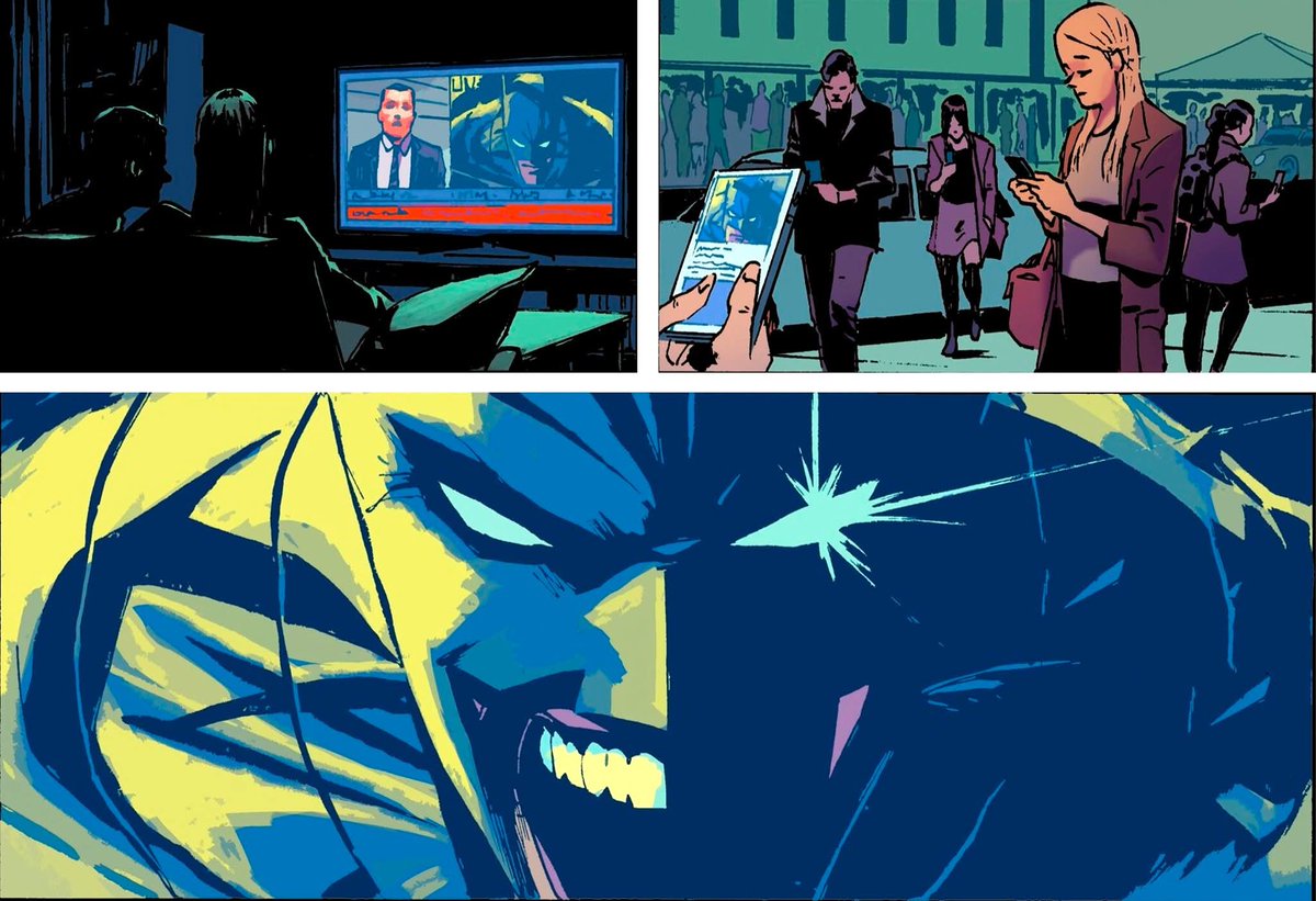 "Gente de Gotham, nuestra ciudad está siendo atacada. No por criminales o forajidos, sino por sus propios líderes. Líderes que han vendido Gotham para llenarse los bolsillos. 
Han vendido nuestra seguridad, nuestra libertad... no hay nada que no vendan. Incluso han vendido el