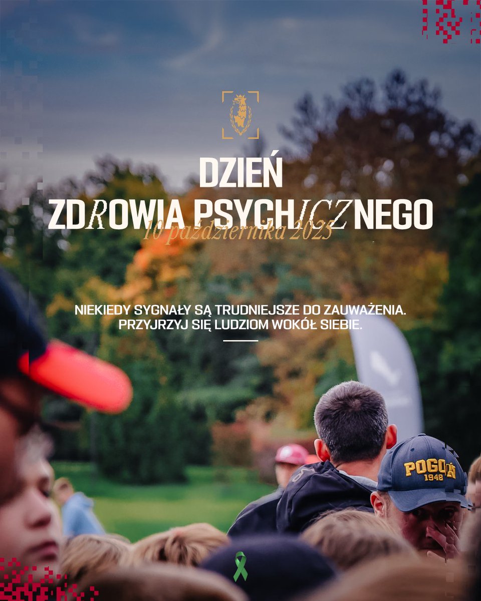 Dziś obchodzimy Światowy Dzień Zdrowia Psychicznego 🌍

To moment, by przypomnieć, że zdrowie to nie tylko sprawność fizyczna, ale też dobre samopoczucie psychiczne i emocjonalne. Dbajmy o siebie i o innych, z troską, zrozumieniem i szacunkiem 🤝

Na niektórych z dzisiejszych