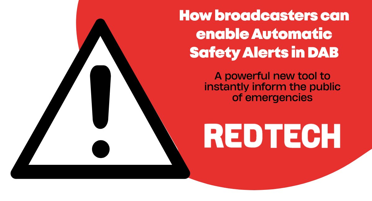 RedTech_News's tweet image. With the introduction of Automatic Safety Alert in DAB, broadcasters have a new tool to inform the public of emergencies using the DAB VHF frequencies, says @nautelbroadcast&apos;s  Hermann Zensen redtech.pro/how-broadcaste… #Audio #Radio #AutomaticSafetyAlert #ASA #DAB #Nautel