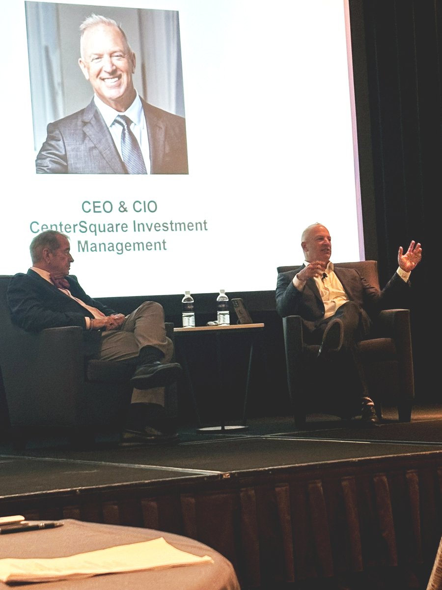 CtrSquare's tweet image. Today, CenterSquare’s CEO &amp;amp; CIO Todd Briddell spoke at the 2025 IREI Springboard Event, offering key insights on the future of real assets and institutional investment in a shifting market landscape.

#IREISpringboard #RealAssets #CenterSquare
