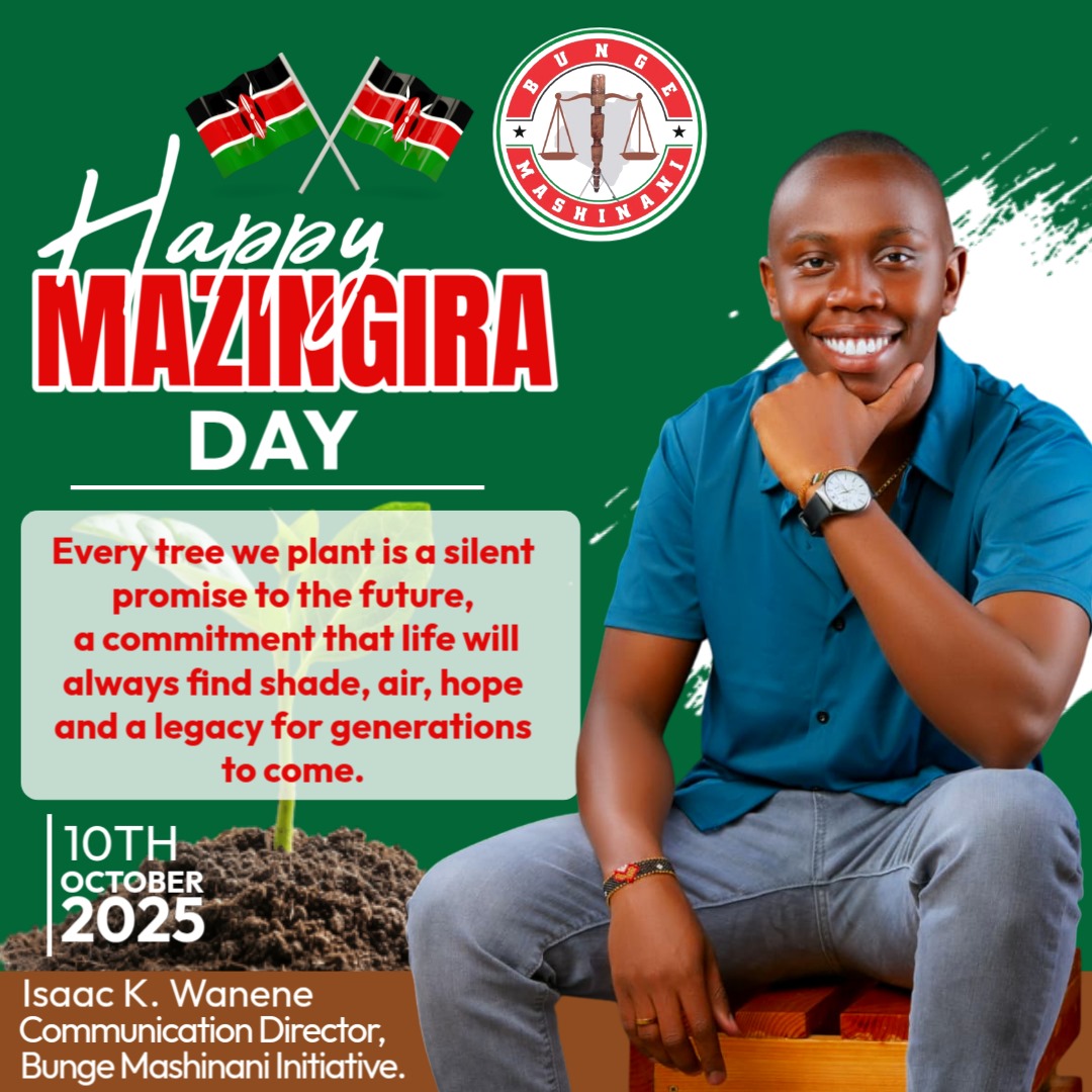 Today, I celebrate growth — not just of trees, but of purpose, unity and hope for a greener tomorrow. 🌿 Every Tree seedling planted is a story of faith in the future. Let’s keep building a legacy that generations will thank us for.

#MazingiraDay
