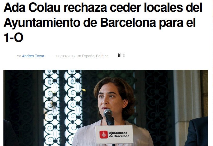 Pels despistats. NI OBLIT NI PERDÓ! #NOESPOT