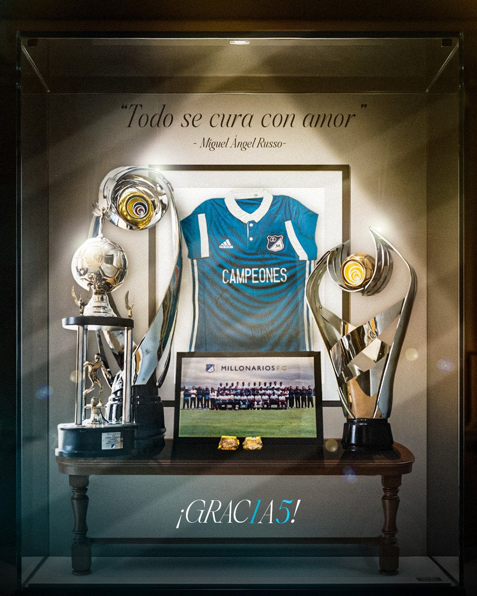 "Para vos Miguel, todo esto es tuyo, esto lo armaste vos" H. Gottardi

¡Gracias Eternas Miguel! 🙌💙♾️