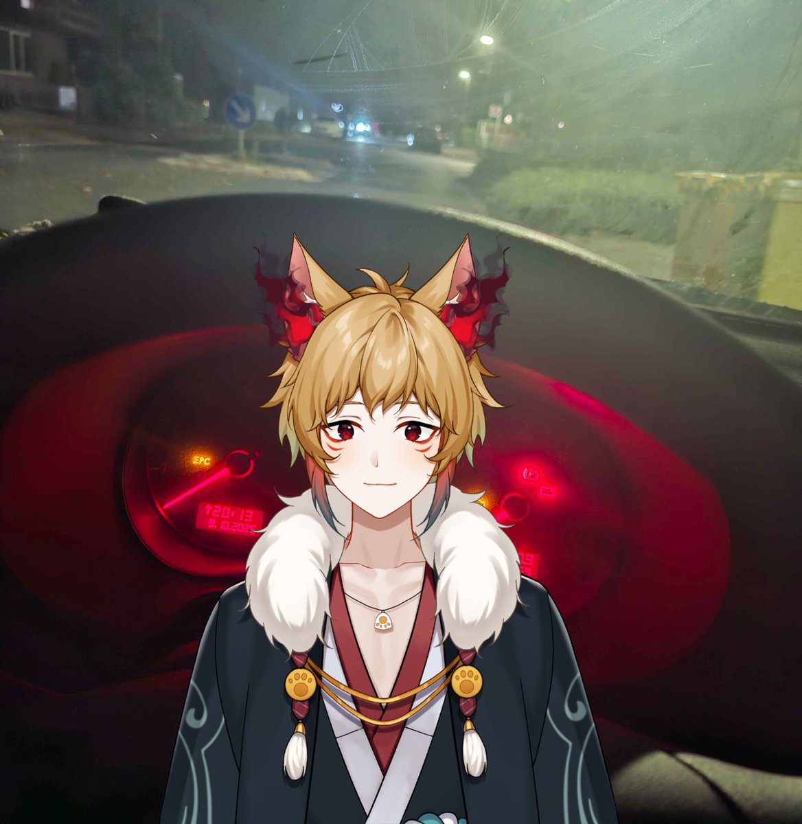 Ich bin dann mal auf dem Weg zur Polaris! 
Schöne Nachtfahrt ~