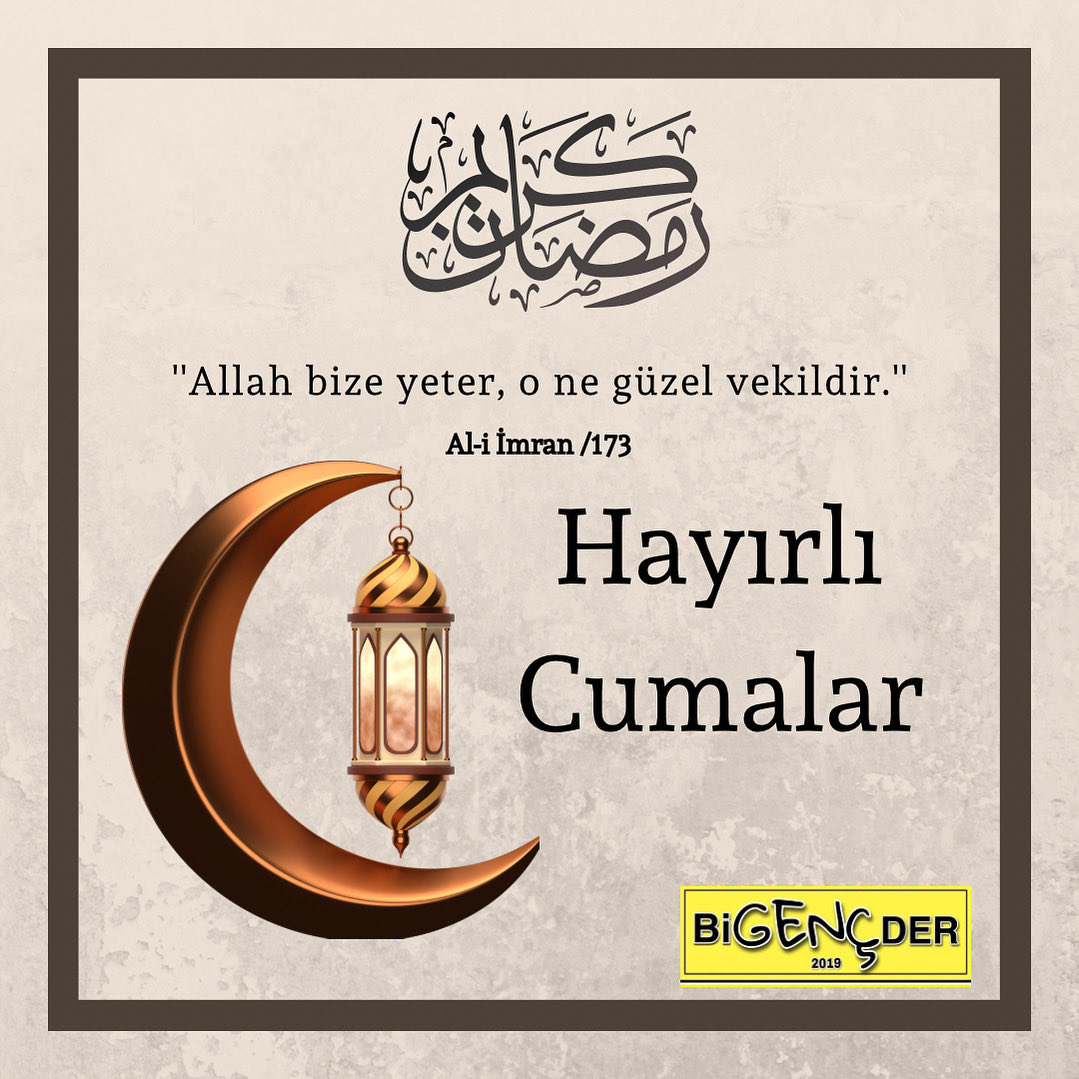 Hayırlı Cumalar Dileriz. 🙏🕌