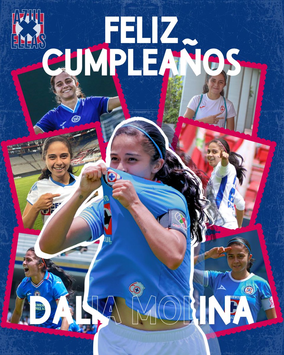 ¡Feliz cumpleaños <a href="/DaliMolina_10/">Dalia Molina🦄</a> ! 🎂 🥳

Hoy celebramos la vida de una Capitana histórica y lider indiscutible en la cancha! 

Que la alegría y nobleza te sigan caracterizando.

¡Felicidades Capi 🫡!