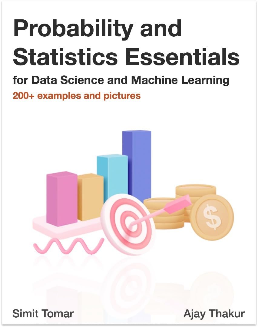 KirkDBorne's tweet image. #Probability and #Statistics Essentials for #DataScience and #MachineLearning, with 200+ examples and pictures [Kindle Edition]: amzn.to/43a7tmo