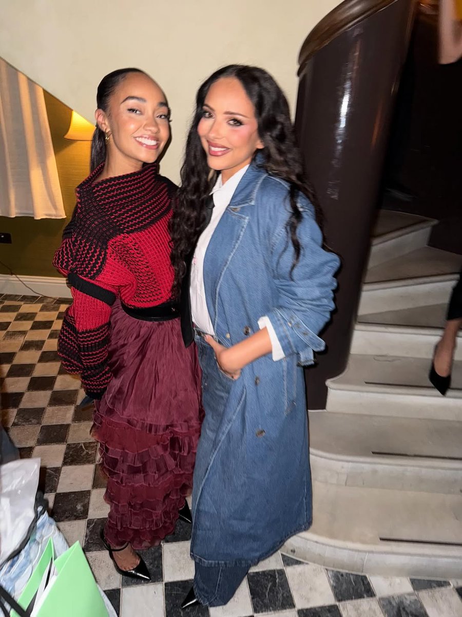iHeartRadio's tweet image. Love seeing my IT girls together 💞 @leighannemusic @jadethirlwall
