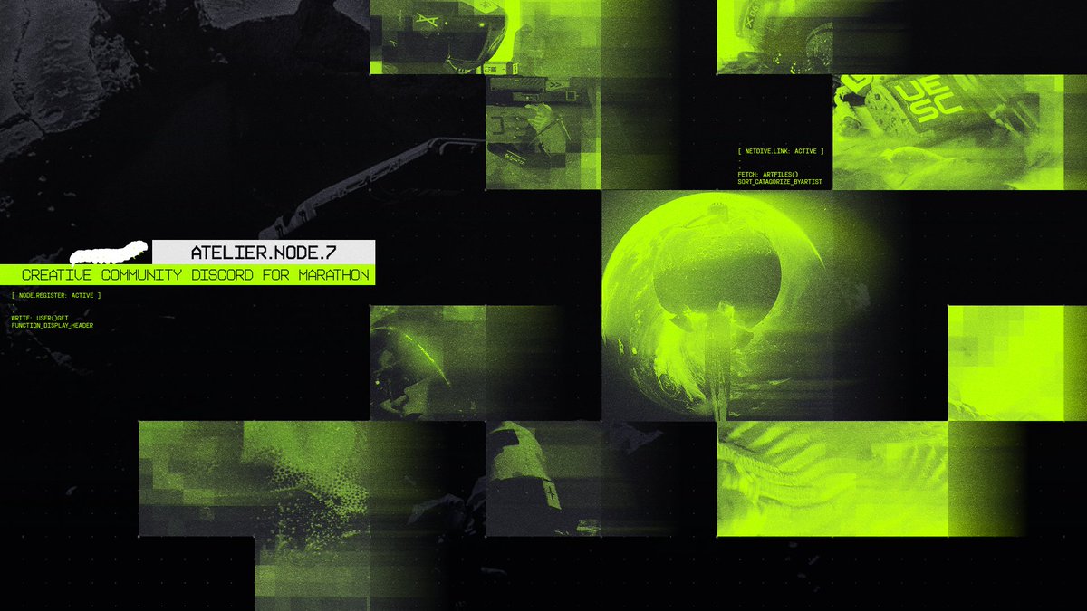 ateliernode7's tweet image. With a hype train gaining steam in the distance, we encourage all current and new fans or creators of @MarathonTheGame related content to join atelier.node.7👀

See you starside, runners!

discord.gg/R7pXpEBK48