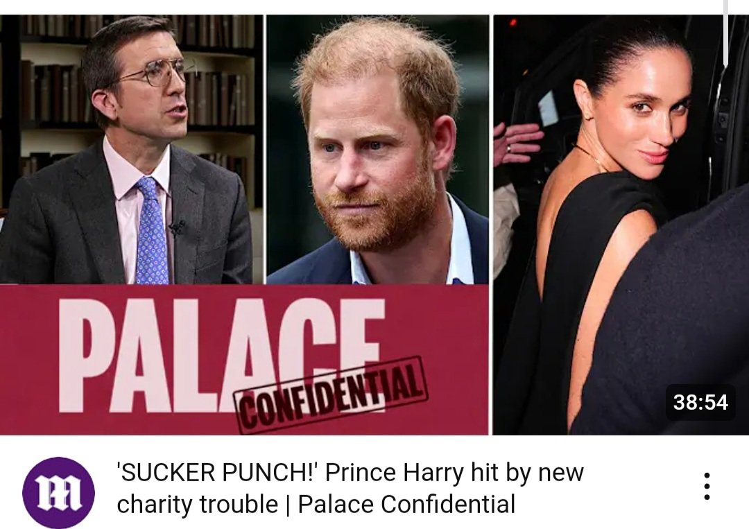 richardaeden's tweet image. &apos;Sucker punch!&apos; Prince Harry is hit by new charity trouble. Watch the brand new edition of Palace Confidential featuring Rebecca English @RE_DailyMail Jo Elvin and me. Click here:
m.youtube.com/watch?v=Ek-0EH…