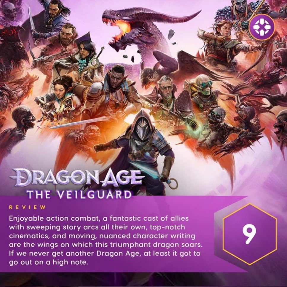 RinoTheBouncer's tweet image. IGN reviews for Battlefield 6 (campaign$ compared to Dragon Age: The Veilguard🚀

How do you think it will fare compared to the Dragon Age?🤔