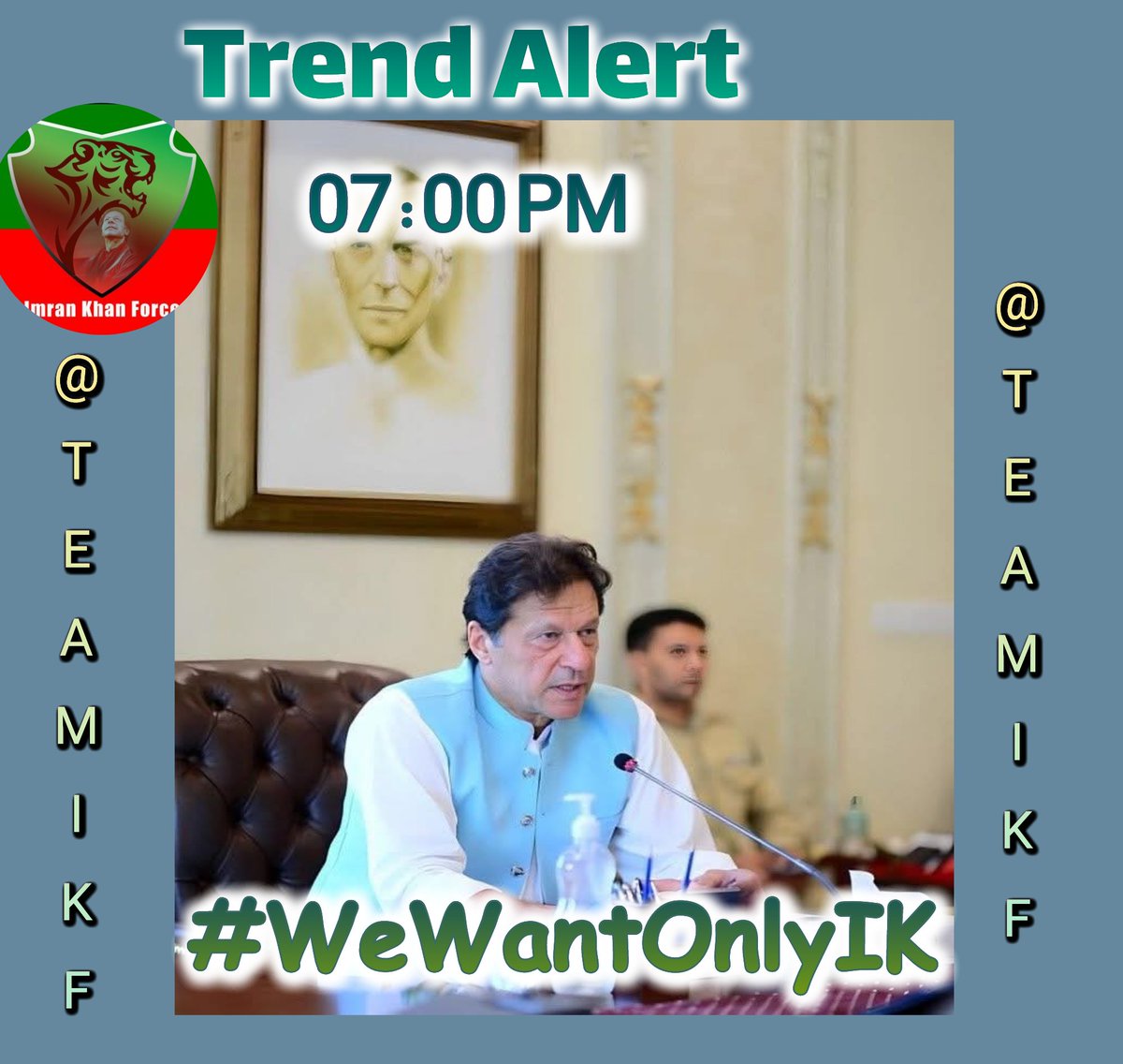 #WeWantOnlyIK
ہم نہ رکیں گے، نہ تھکیں گے،
جب تک عمران خان آزاد نہیں ہوتے۔
ان کی رہائی قوم کی فتح ہے۔
یہی نعرہ اب تحریک کا ایندھن ہے۔
<a href="/Team_IKF/">Imran Khan Force</a> <a href="/___/">sylph</a>