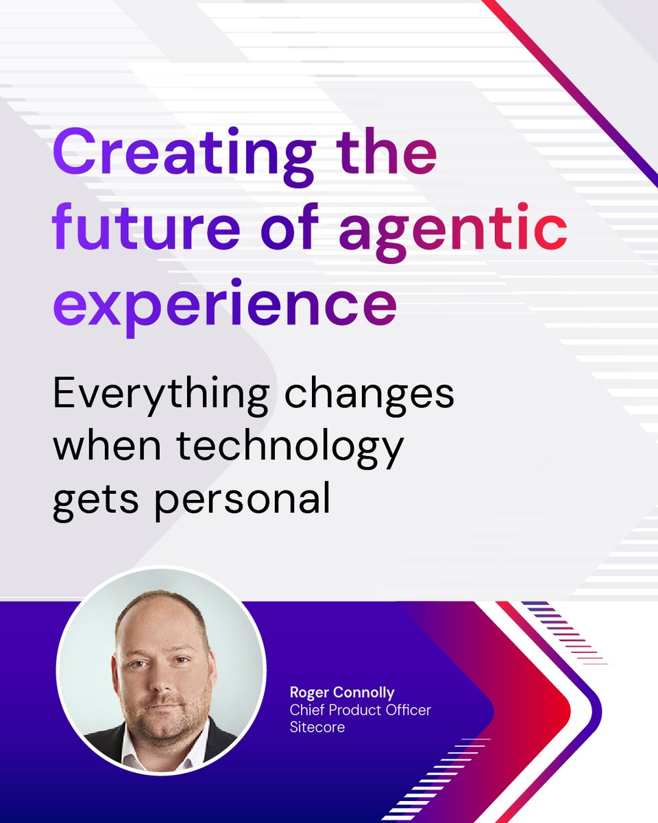 Sitecore's tweet image. Where #NEXTisNOW—Sitecore Symposium 2025 is your gateway to the future of digital experience. Join Sitecore&apos;s leadership team as they share the future of modern marketing. What sessions are you looking forward to at #SitecoreSYM 

Register now: siteco.re/SYM2025