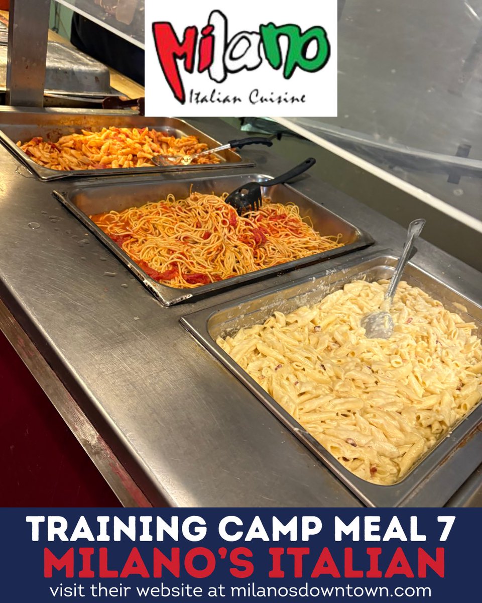 Thank you to Milano’s for providing our guys with lunch after Day 3 of Camp!

For more information about their restaurant, visit their website at milanosdowntown.com!

#LetsGoBolts | #WhoseHouse