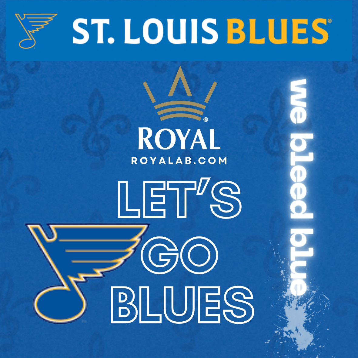 IT'S GAMEDAY!! Let's go Blues! #stlblues #WeAllBleedBlue 🏒