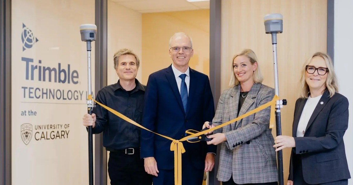 UCalgary's tweet image. New Trimble Technology Lab at @SchulichENGG opens opportunities to navigate geospatial technologies bit.ly/4mtIvFH #UCalgary